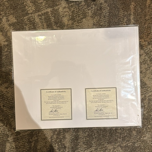 - Nolan Ryan George Brett signed photo Kansas City royals rangers Texas - Picture 2 of 2